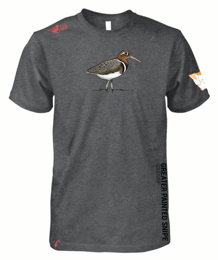 Greater Painted Snipe Mens Shirt