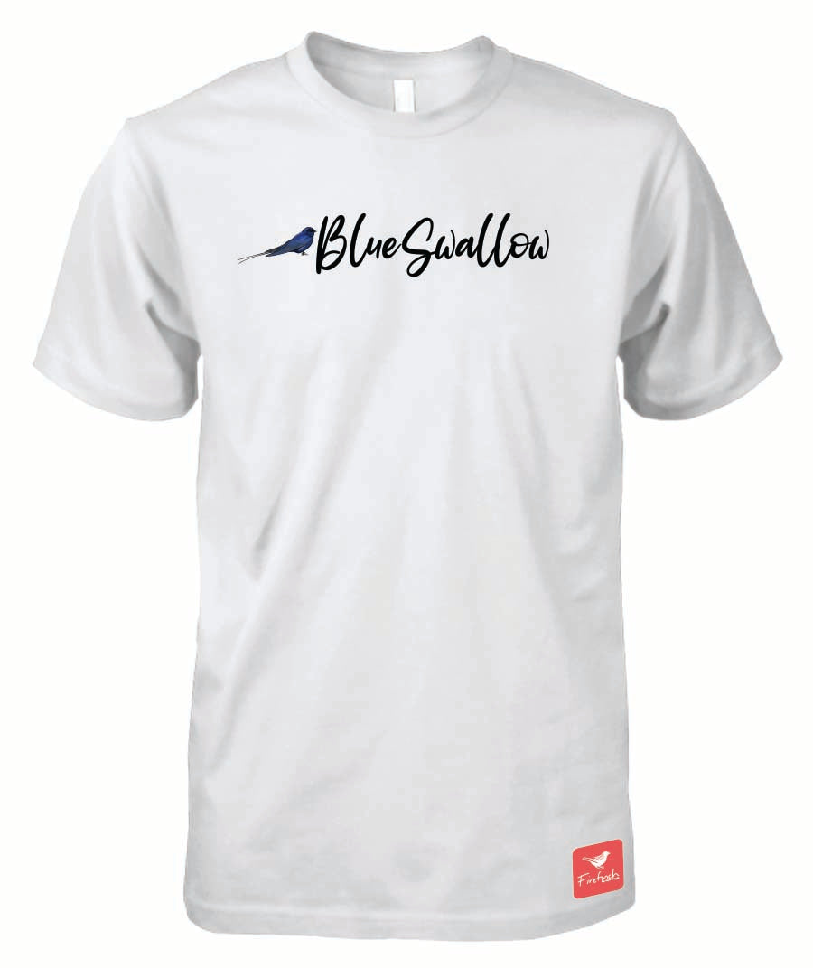 Blue Swallow Name Mens Shirt