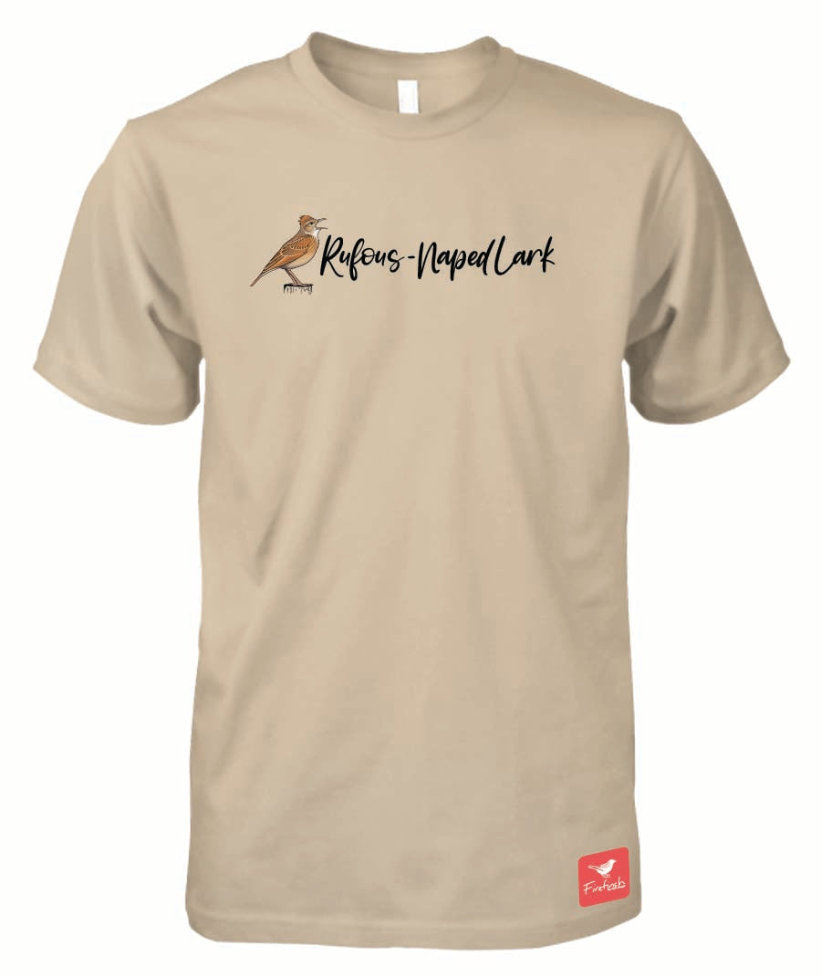 Rufous-Naped Lark Name Mens Shirt
