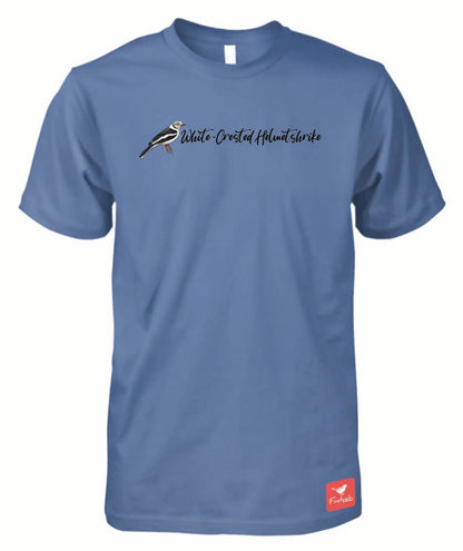 White-Crested Helmetshrike Name Mens Shirt