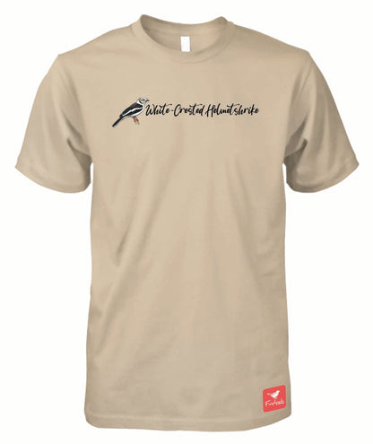 White-Crested Helmetshrike Name Mens Shirt