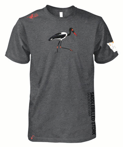 Saddle billed Stork Mens Shirt