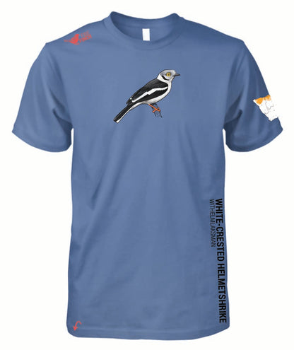 White-Crested Helmetshrike Mens Shirt