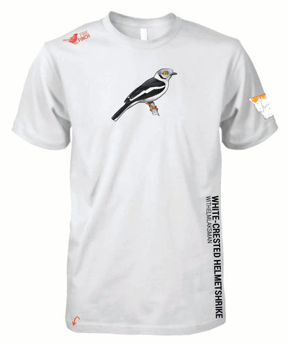 White-Crested Helmetshrike Mens Shirt