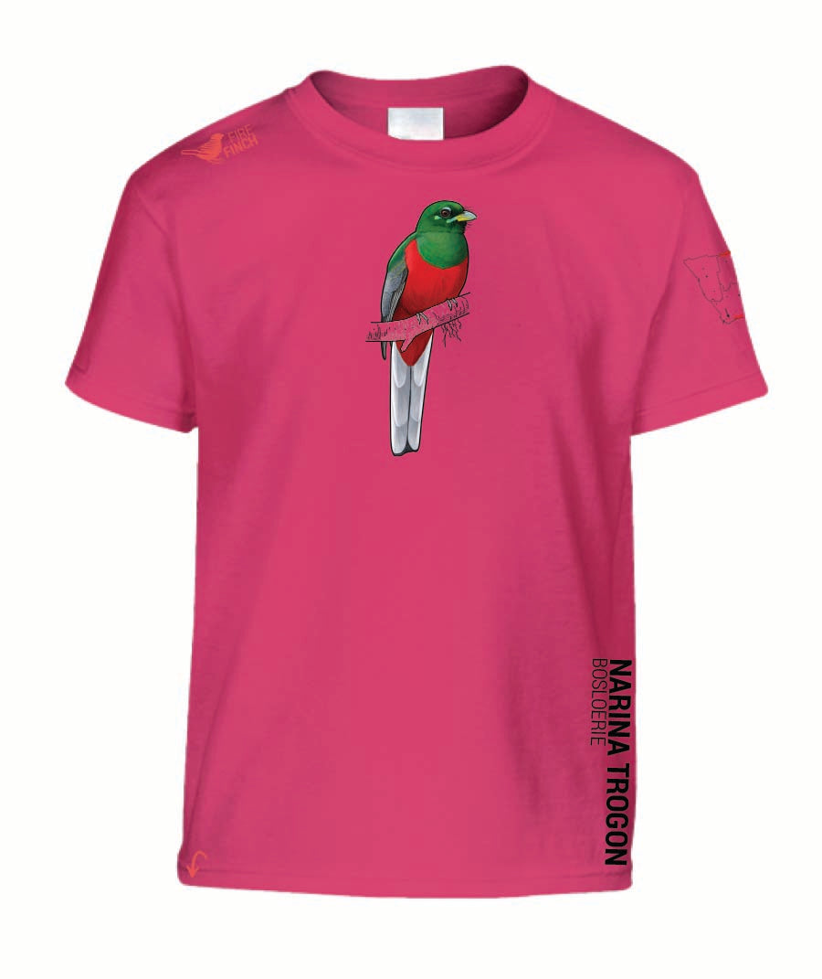 Narina Trogon Kids Shirt