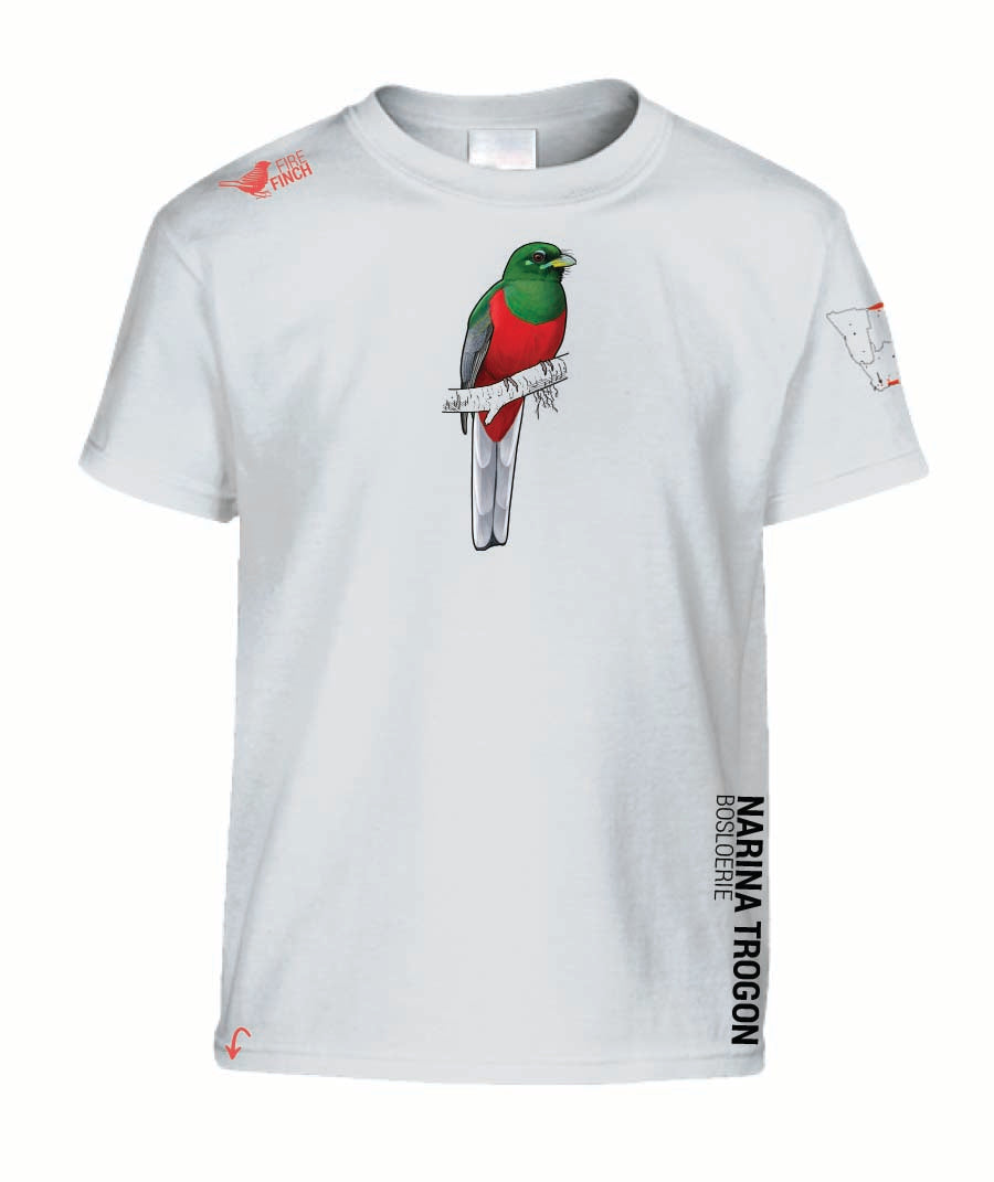 Narina Trogon Kids Shirt