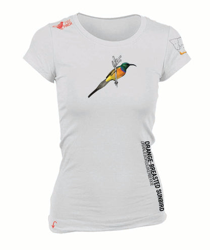 Orange-Breasted Sunbird Ladies Shirt