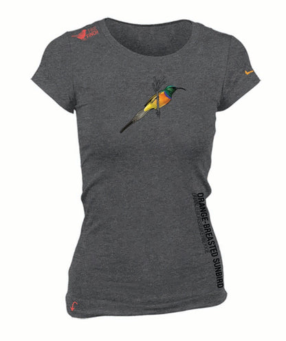 Orange-Breasted Sunbird Ladies Shirt