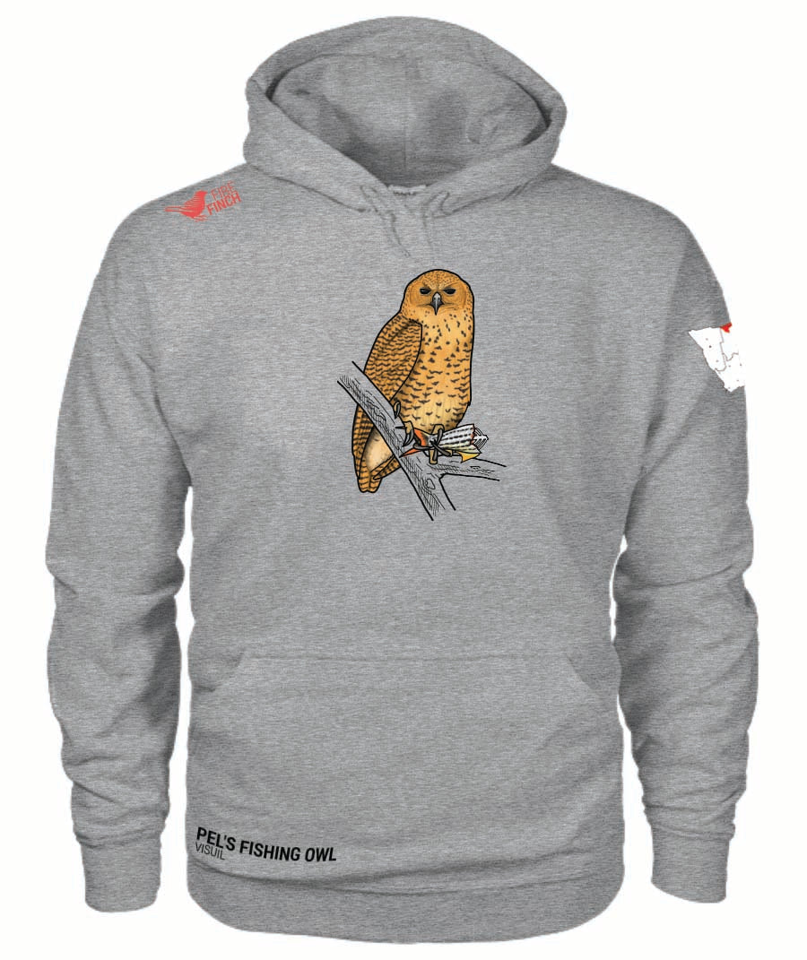 Pel's Fishing Owl Unisex Hoodies