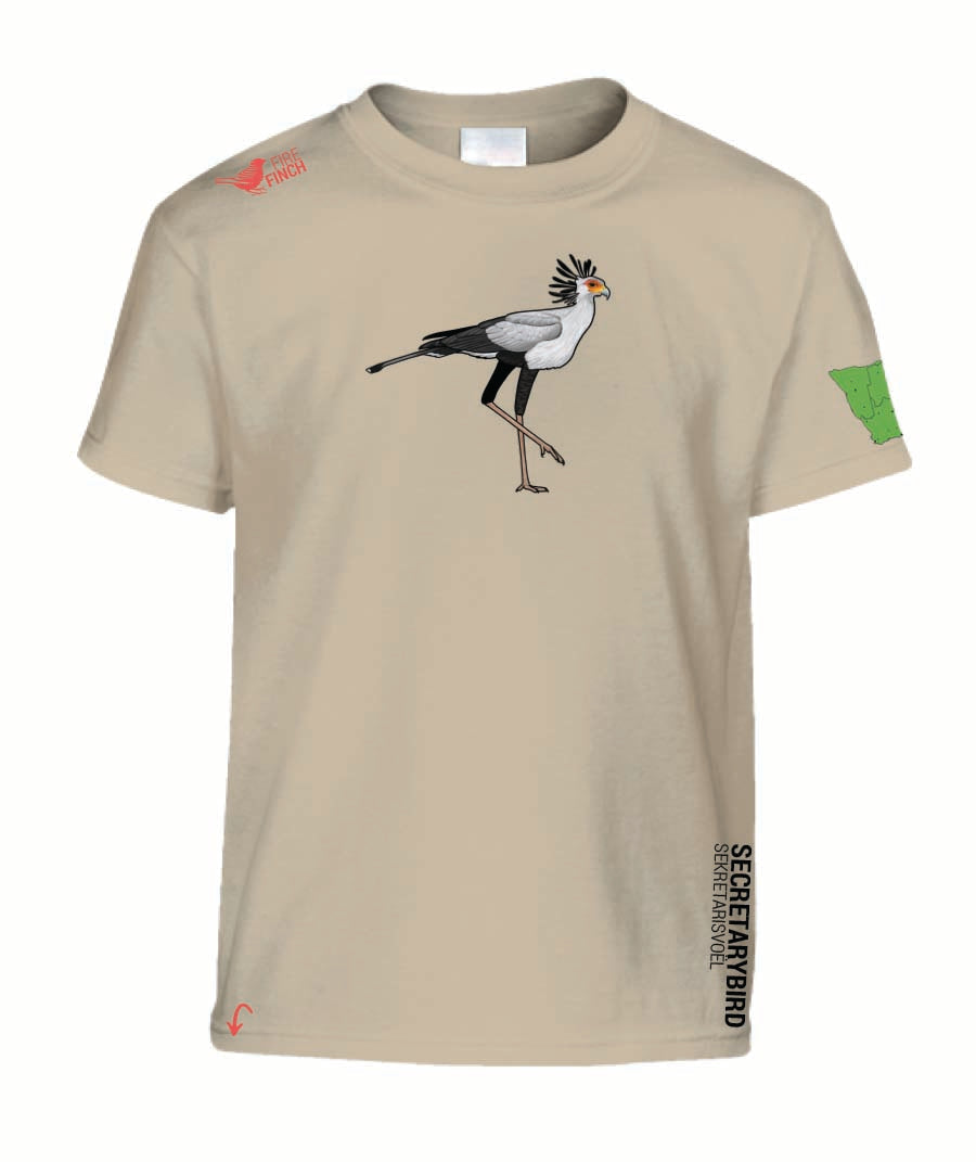 Secretarybird Kids Shirt