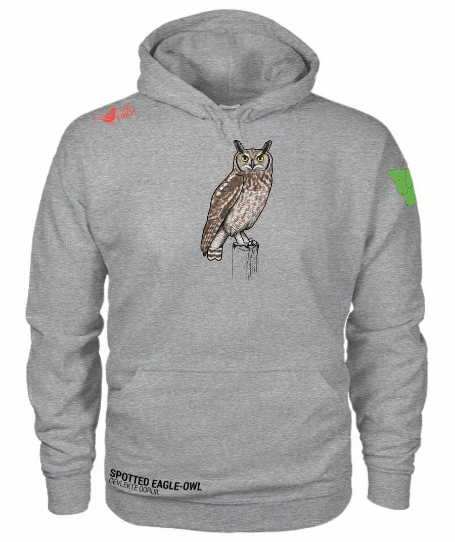 Spotted Eagle-Owl Unisex Hoodies