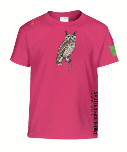 Spotted Eagle-Owl Kids Shirt