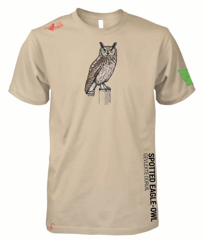 Spotted Eagle-Owl Mens Shirt