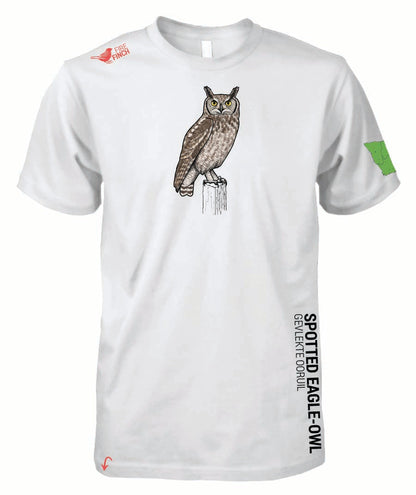 Spotted Eagle-Owl Mens Shirt