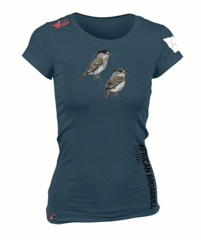 African Broadbill Ladies Shirt