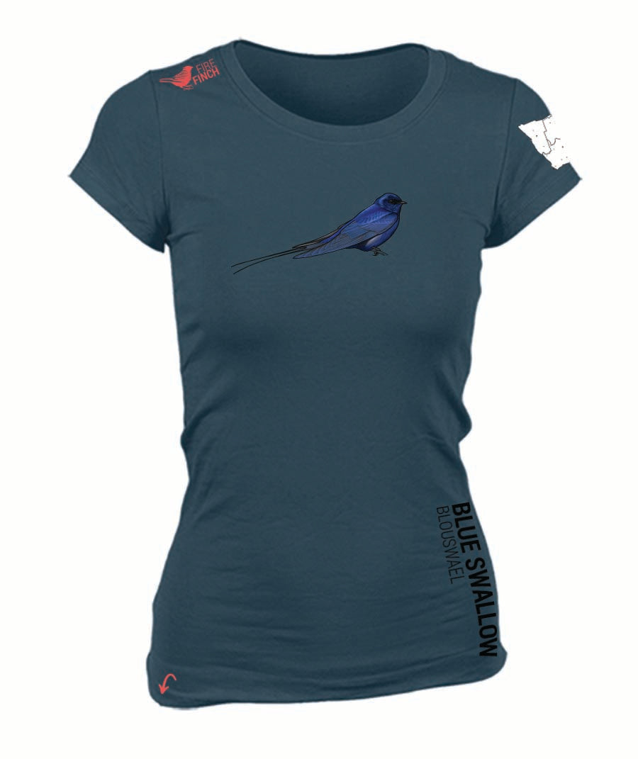 Blue Swallow Ladies Shirt