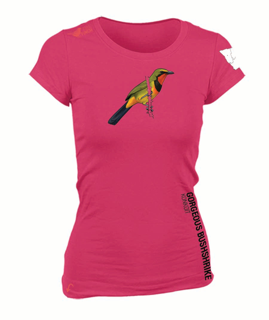 Gorgeous Bushshrike Ladies Shirt