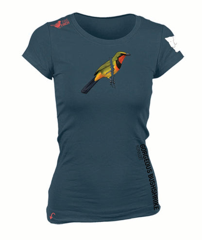 Gorgeous Bushshrike Ladies Shirt