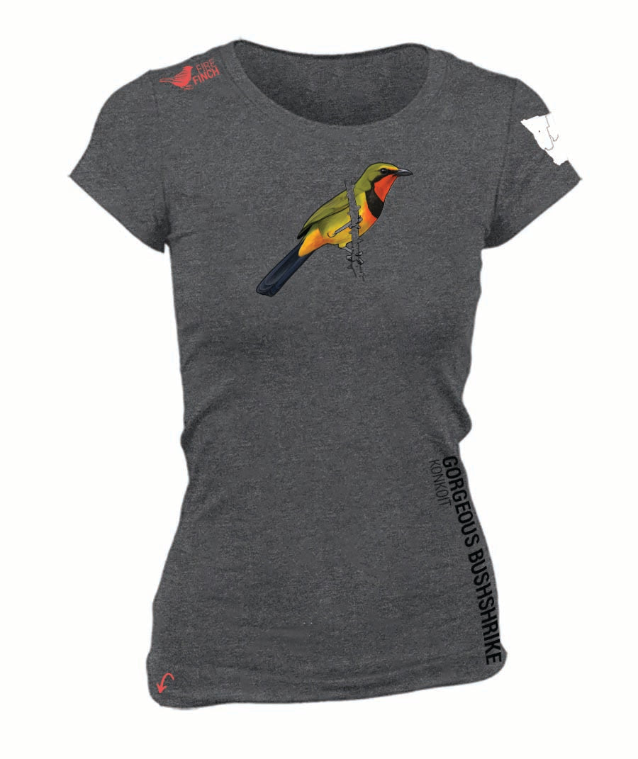 Gorgeous Bushshrike Ladies Shirt