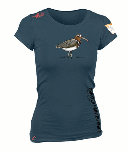 Greater Painted Snipe Ladies Shirt