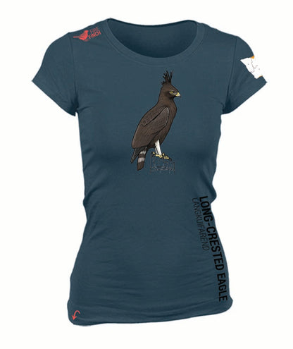 Long-Crested Eagle Ladies Shirt