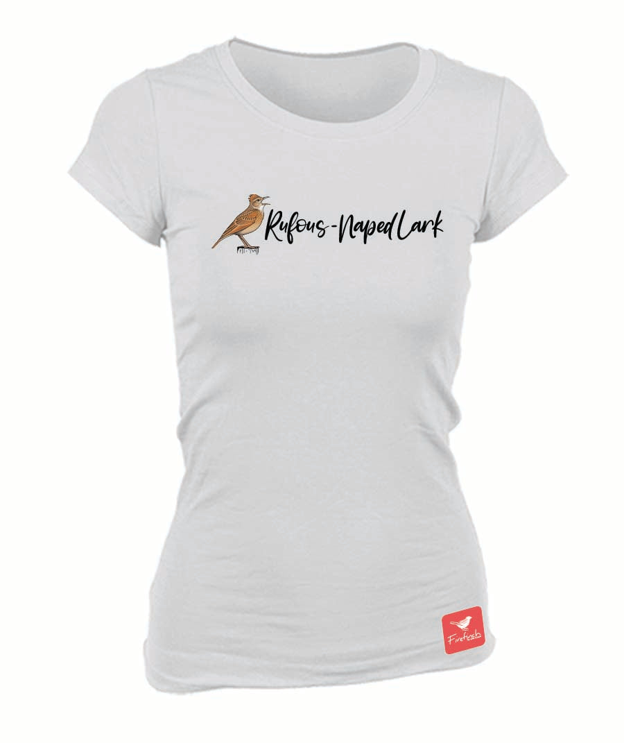 Rufous-Naped Lark Name Ladies Shirt