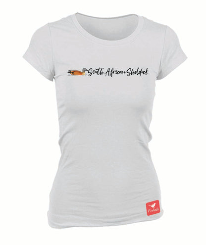 South African Shelduck Name Ladies Shirt