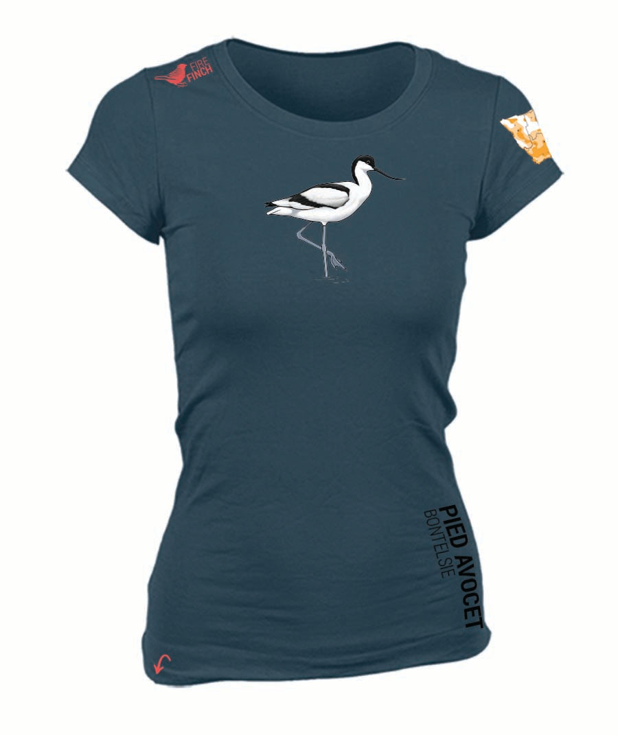 Pied Avocet Ladies Shirt