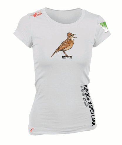 Rufous-Naped Lark Ladies Shirt