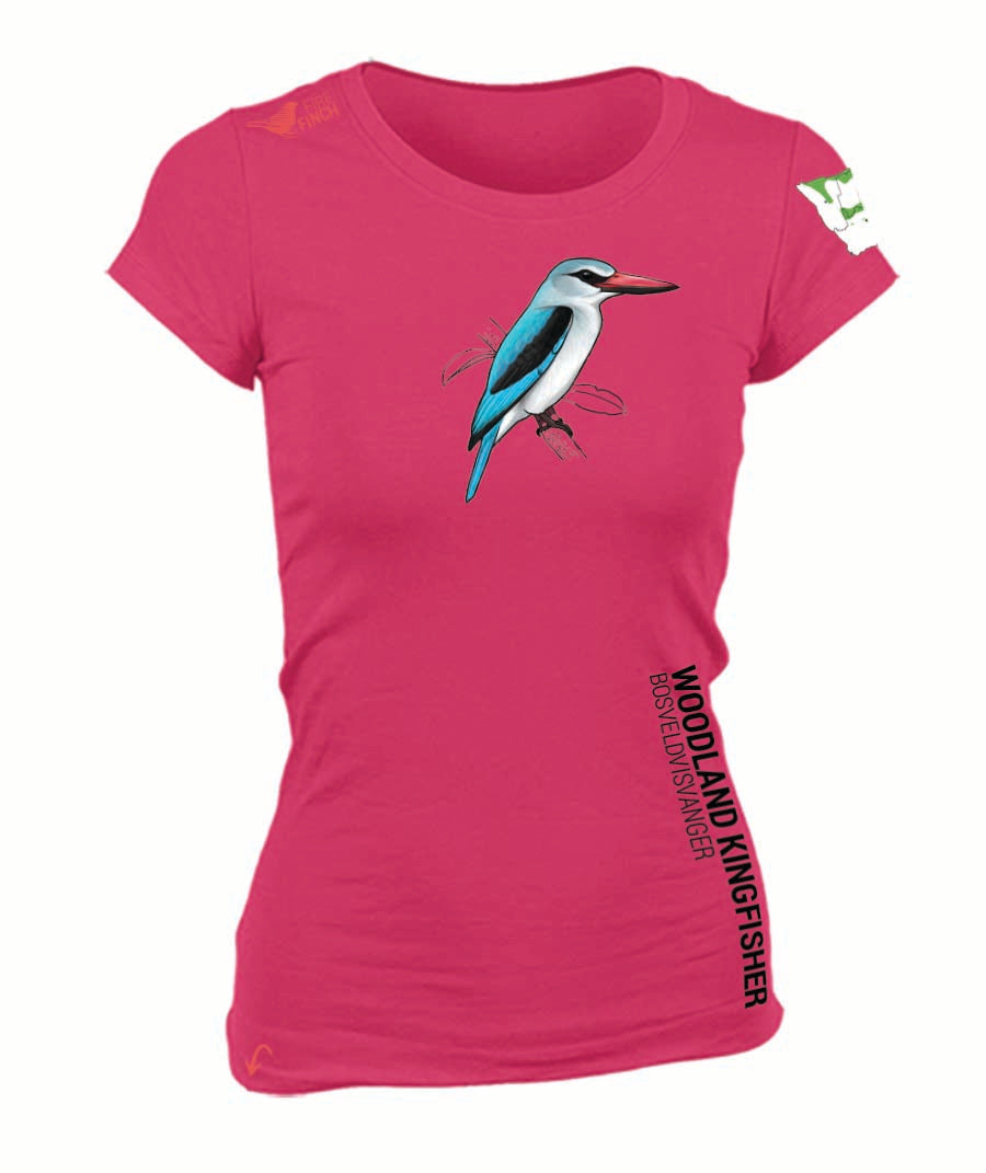 Woodland Kingfisher Ladies Shirt