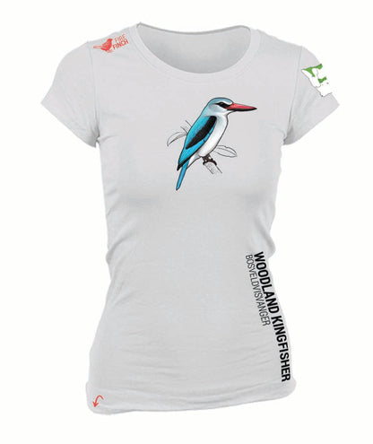 Woodland Kingfisher Ladies Shirt