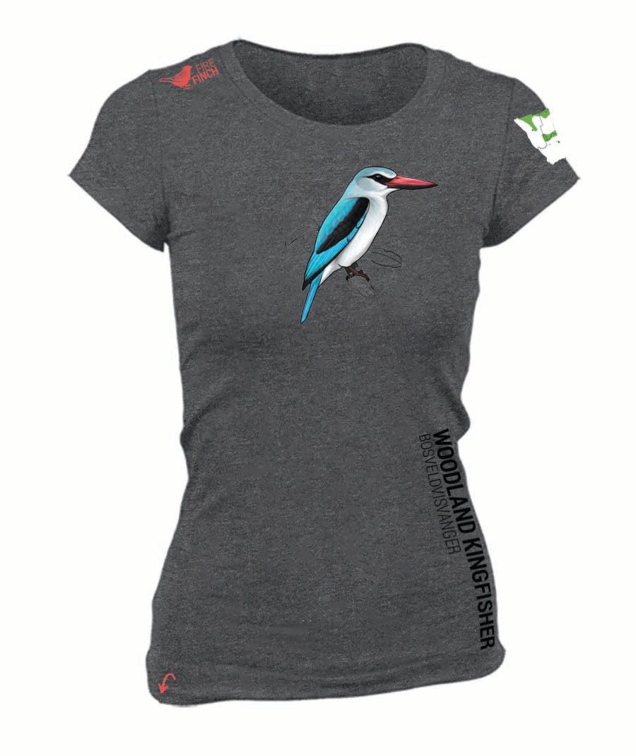 Woodland Kingfisher Ladies Shirt