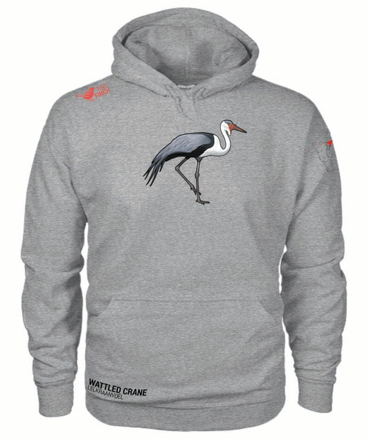 Wattled Crane Unisex Hoodies