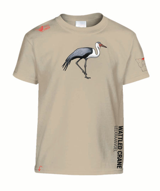 Wattled Crane Kids Shirt