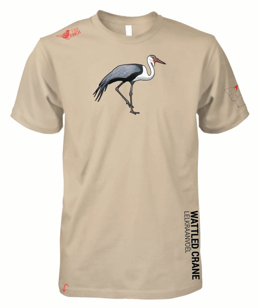 Wattled Crane Mens Shirt